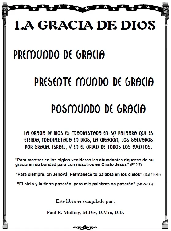 Portada de La Gracia de Dios